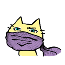 Ninjya Cats Silent version sticker #6698625