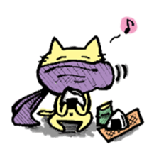 Ninjya Cats Silent version sticker #6698632