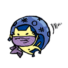 Ninjya Cats Silent version sticker #6698635