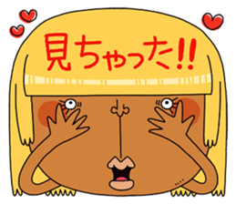 BIG FACE!! sticker #6699365