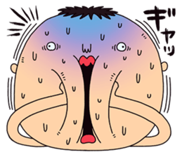 BIG FACE!! sticker #6699391