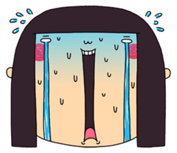 BIG FACE!! sticker #6699394