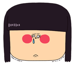 BIG FACE!! sticker #6699395