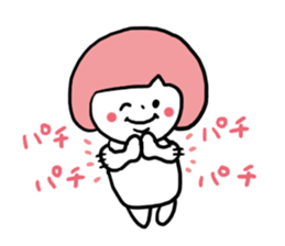 Bobbed Pink Girl sticker #6700173