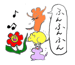 funky rats sticker #6700523