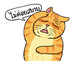 Tong Fat Cat and the Gang sticker #6700567