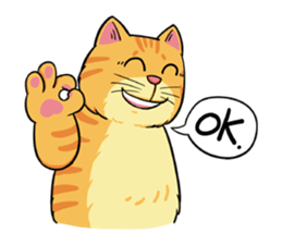 Tong Fat Cat and the Gang sticker #6700570