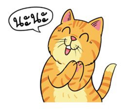 Tong Fat Cat and the Gang sticker #6700574