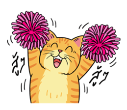 Tong Fat Cat and the Gang sticker #6700575