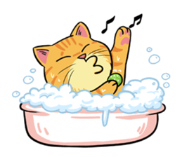 Tong Fat Cat and the Gang sticker #6700584