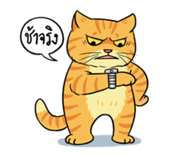 Tong Fat Cat and the Gang sticker #6700591