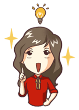 Cute Office Romance sticker #6702334