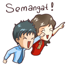 Cute Office Romance sticker #6702336