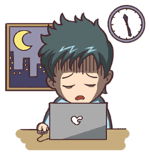 Cute Office Romance sticker #6702339