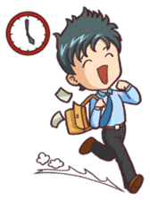 Cute Office Romance sticker #6702341