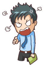 Cute Office Romance sticker #6702342