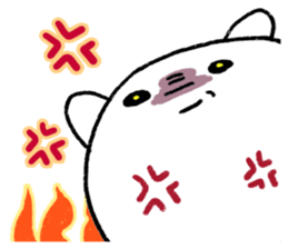 loose whitedog sticker #6702565