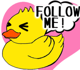 Lovely Rubber ducks sticker #6702656