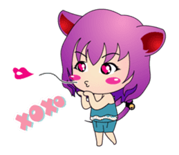 PalmKo Cat  by Kanomko 1(Eng) sticker #6702762