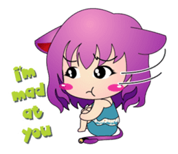 PalmKo Cat  by Kanomko 1(Eng) sticker #6702771
