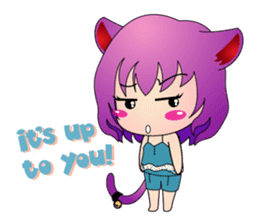 PalmKo Cat  by Kanomko 1(Eng) sticker #6702777