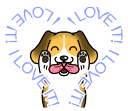 The Beagle Dog sticker #6703041