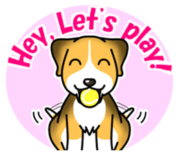 The Beagle Dog sticker #6703042