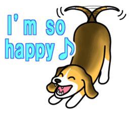 The Beagle Dog sticker #6703044