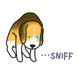 The Beagle Dog sticker #6703047