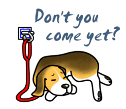 The Beagle Dog sticker #6703049