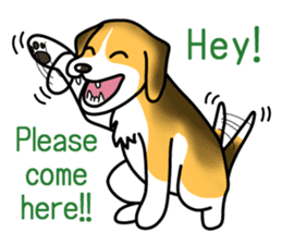 The Beagle Dog sticker #6703051