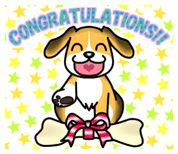 The Beagle Dog sticker #6703053