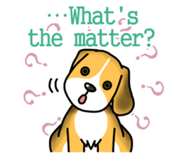 The Beagle Dog sticker #6703056