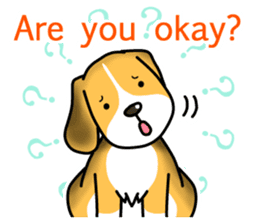 The Beagle Dog sticker #6703057