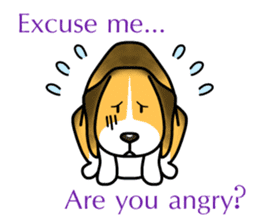 The Beagle Dog sticker #6703058