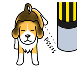 The Beagle Dog sticker #6703065