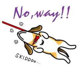 The Beagle Dog sticker #6703067