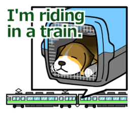 The Beagle Dog sticker #6703068