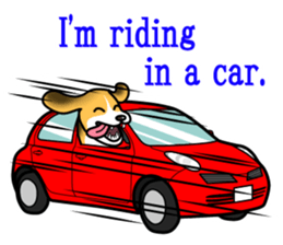 The Beagle Dog sticker #6703071