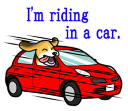 The Beagle Dog sticker #6703071