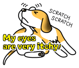 The Beagle Dog sticker #6703072