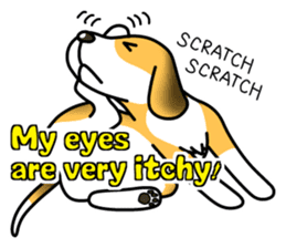 The Beagle Dog sticker #6703072