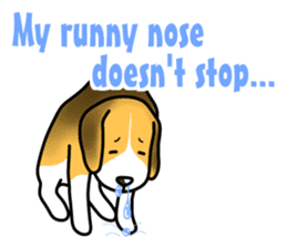 The Beagle Dog sticker #6703074