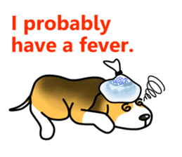 The Beagle Dog sticker #6703075