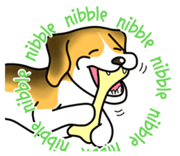 The Beagle Dog sticker #6703076