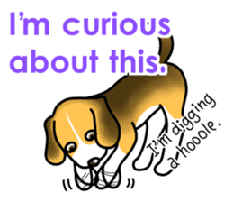 The Beagle Dog sticker #6703077