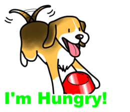The Beagle Dog sticker #6703078
