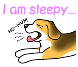 The Beagle Dog sticker #6703079