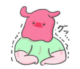 Opisthoteuthis californiana Wrestler Boy sticker #6703241