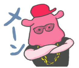 Opisthoteuthis californiana Wrestler Boy sticker #6703254